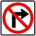 No Right Turn